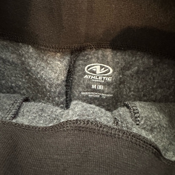 Boys Grey Jogger Sweatpants (M) - Picture 4 of 4